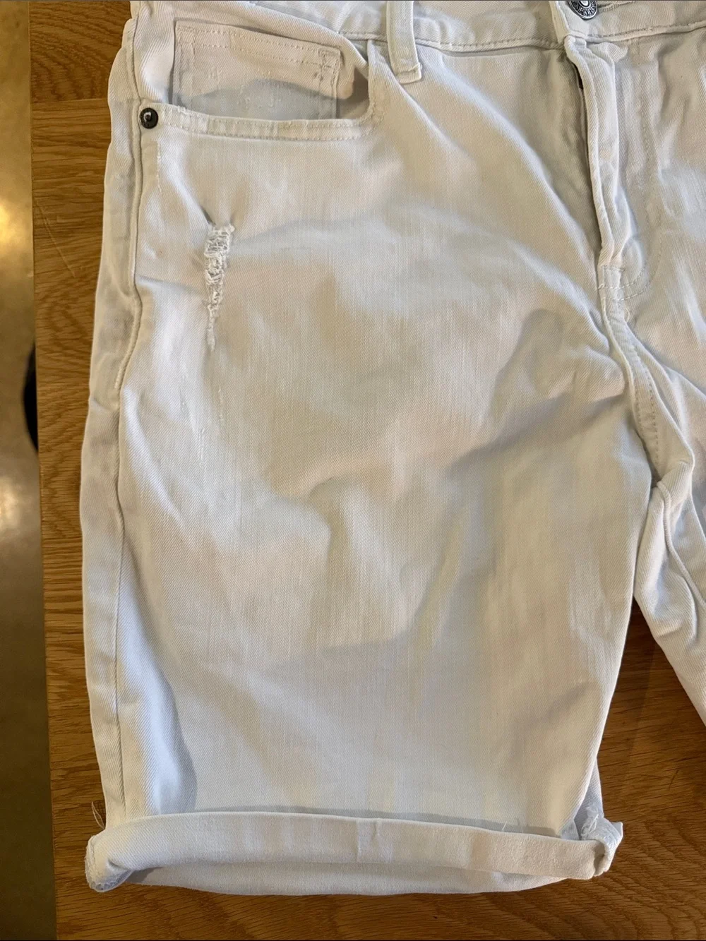 Men’s Express Shorts - White Slim 33